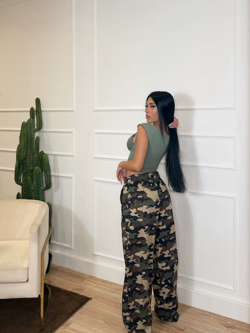 PANTS BALLON CAMOUFLAGE