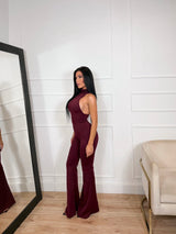 JUMPSUIT ICON BURGUNDY
