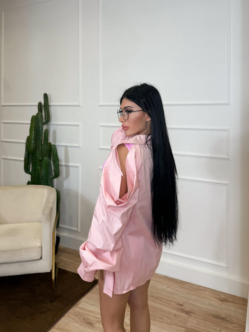 CAMICIA OVER PINK