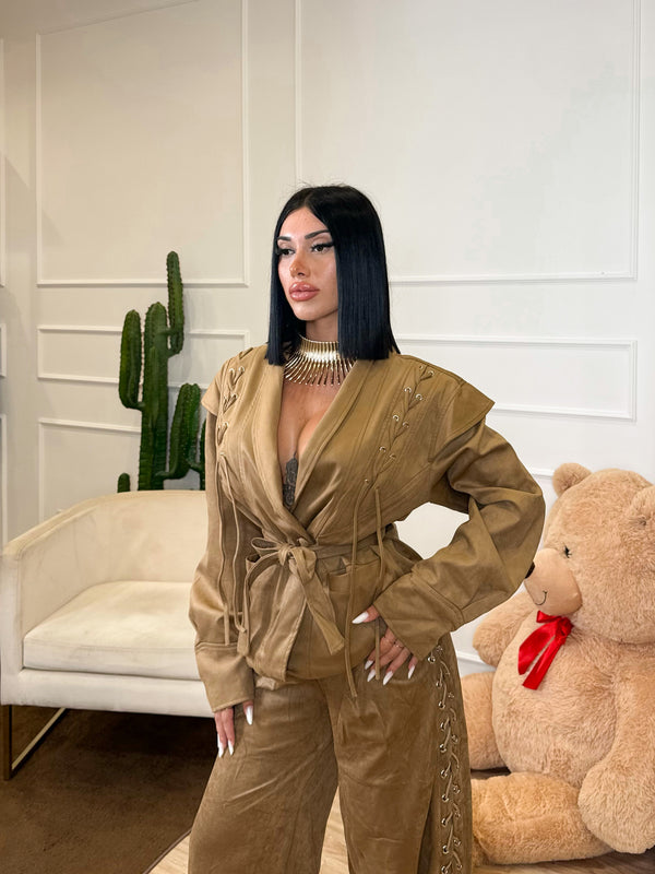 GIACCA JANE CAMOSCIO