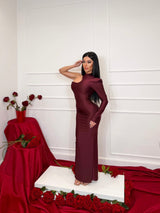 ABITO VALENTINE BORDEAUX