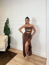 ABITO ROUCHES BROWN