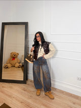 JEANS RICAMI