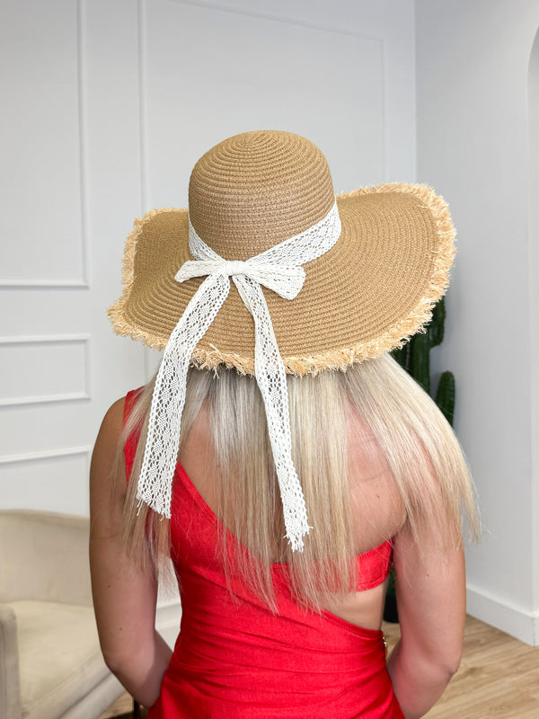 CAPPELLO PAGLIA BEIGE