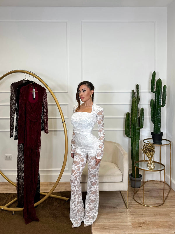 JUMPSUIT KATE WHITE