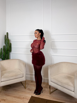 MINI DRESS FUR