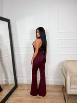 JUMPSUIT ICON BURGUNDY