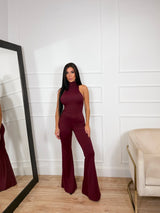 JUMPSUIT ICON BURGUNDY