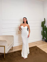 ABITO FATIMA WHITE