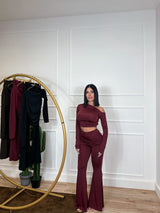 CO/ORD SET MIRANDA BORDEAUX
