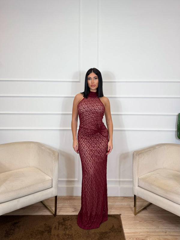 ABITO KYLIE BORDEAUX