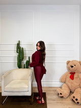 LEGGINS BORDEAUX