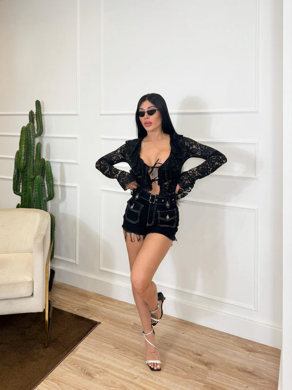 SHORTS LOREN BLACK