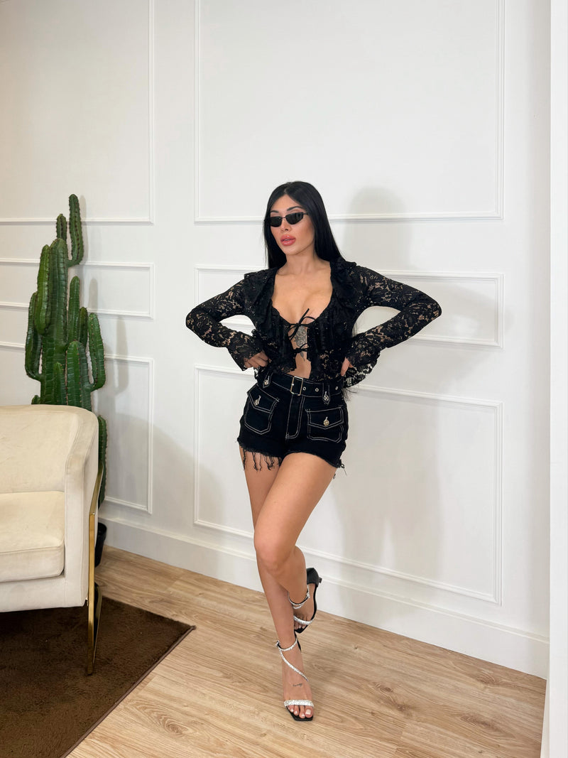 SHORTS LOREN BLACK
