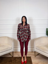 LEGGINS BORDEAUX