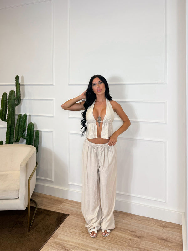 CO/ORD SET LIANA BEIGE