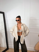 SET TOP - CAMICIA QUADRI