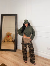 SALOPETTE CAMO