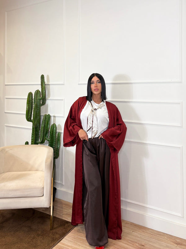 KIMONO BORDEAUX