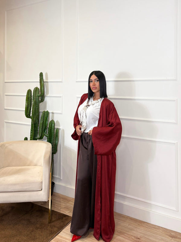 KIMONO BORDEAUX